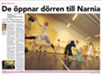 Luleå Rytmik och Balettförening öppnar dörren till Narnia